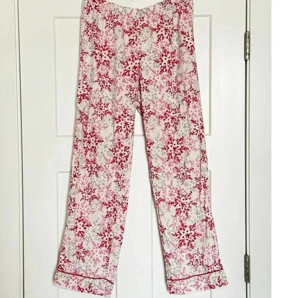 Victoria’s Secret Small 2pc Pajama Set Top Bottom Multicolor Button Down Lounge - Picture 3 of 8